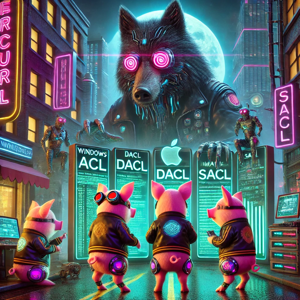 The Big Bad Wolf versus Windows access controls